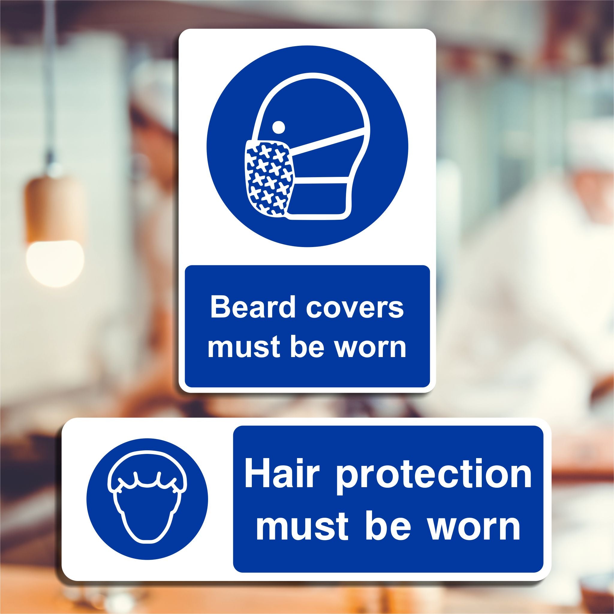 Catering PPE Safety Signs