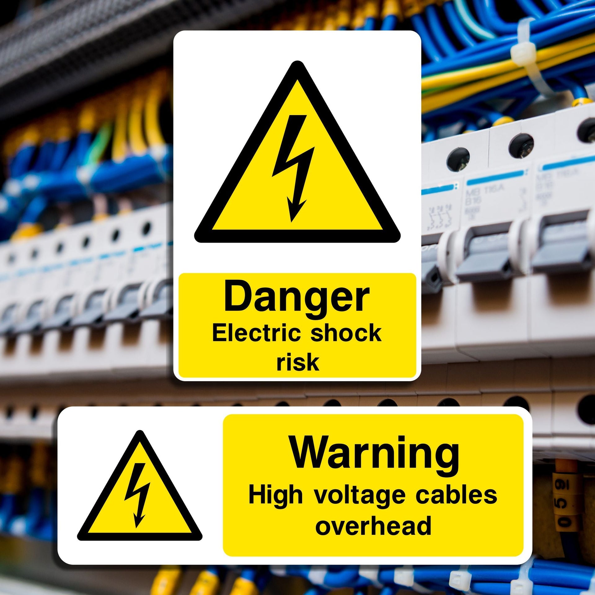Electrical Hazard Signs