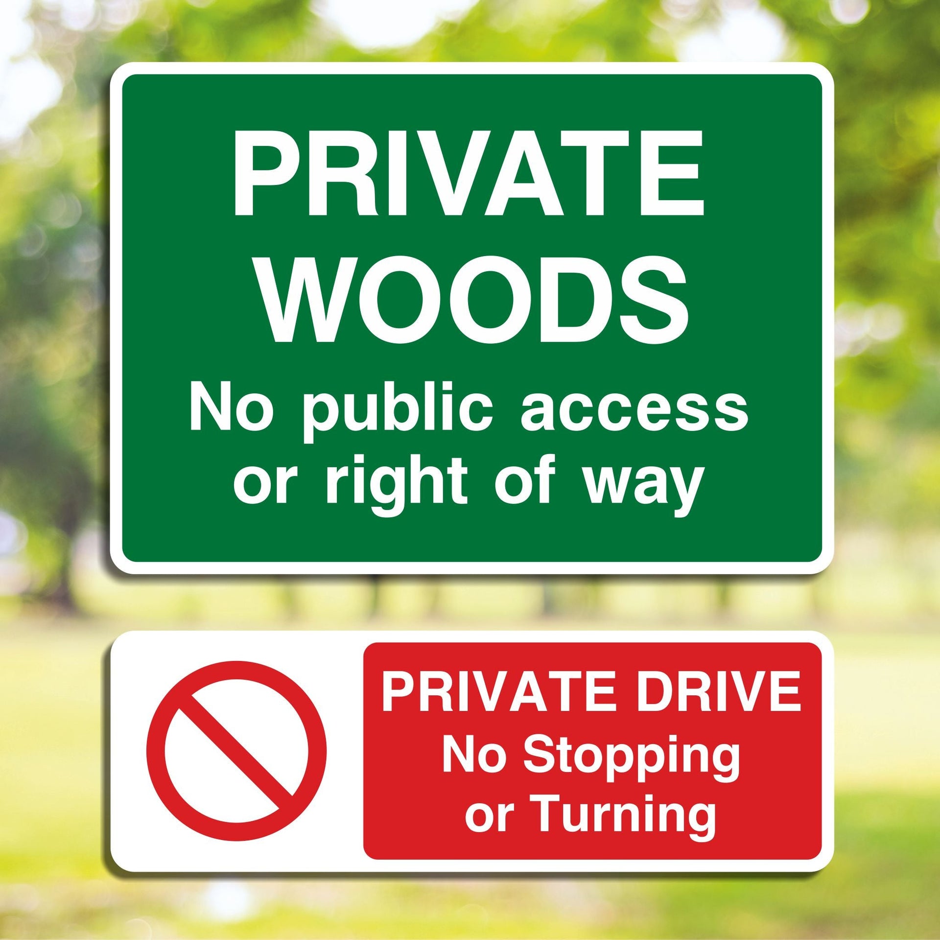 Private Property Signs