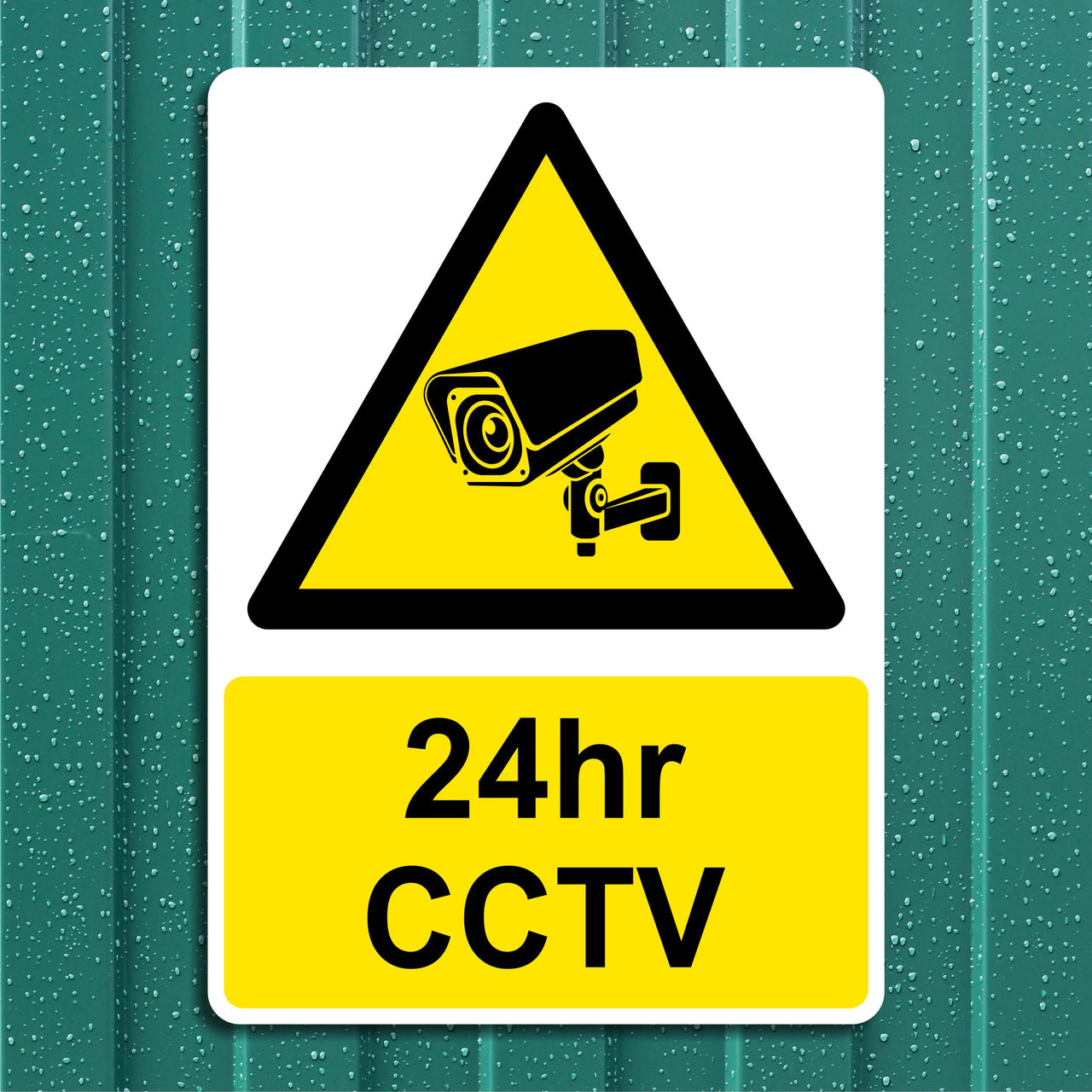 24r CCTV Sign