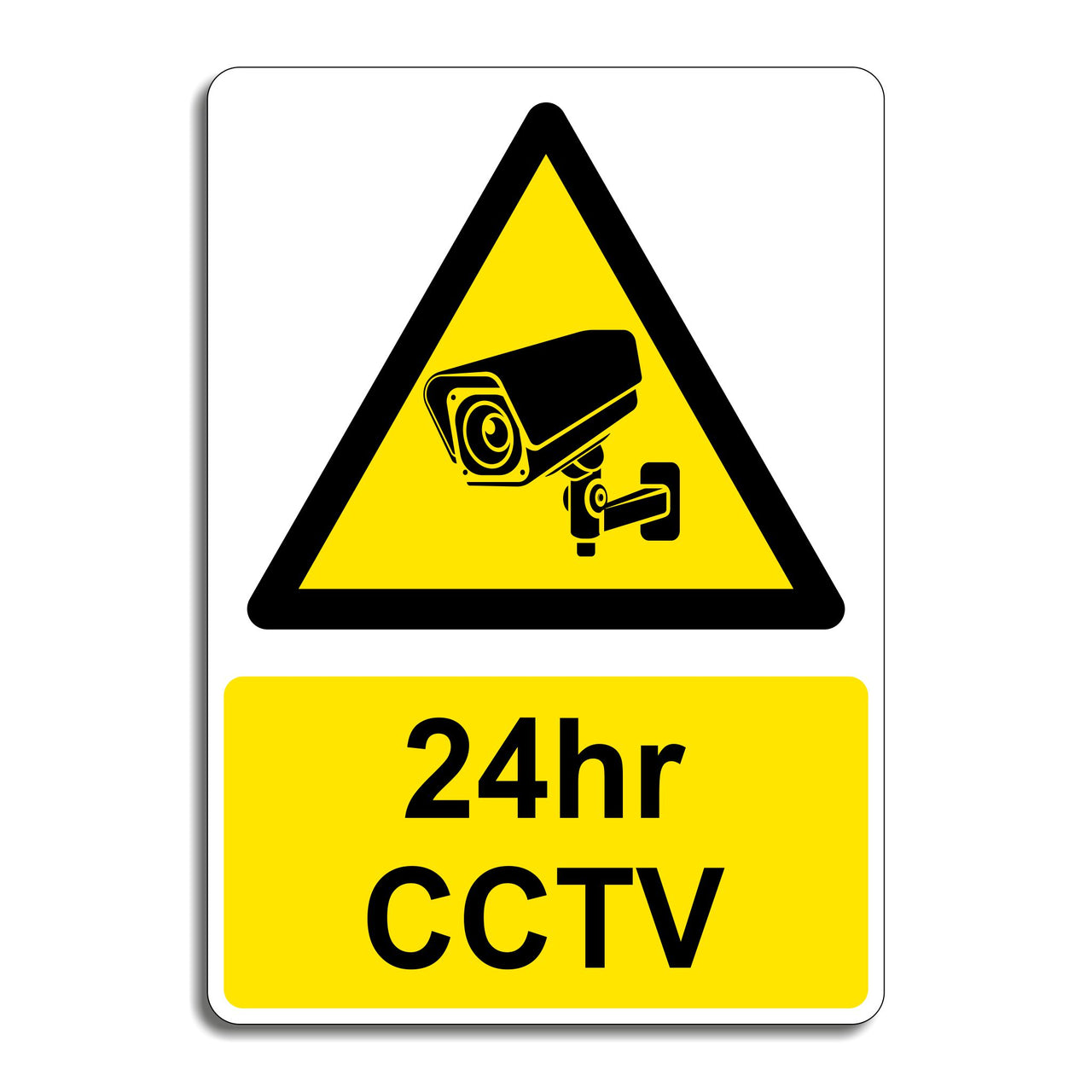 24r CCTV Sign