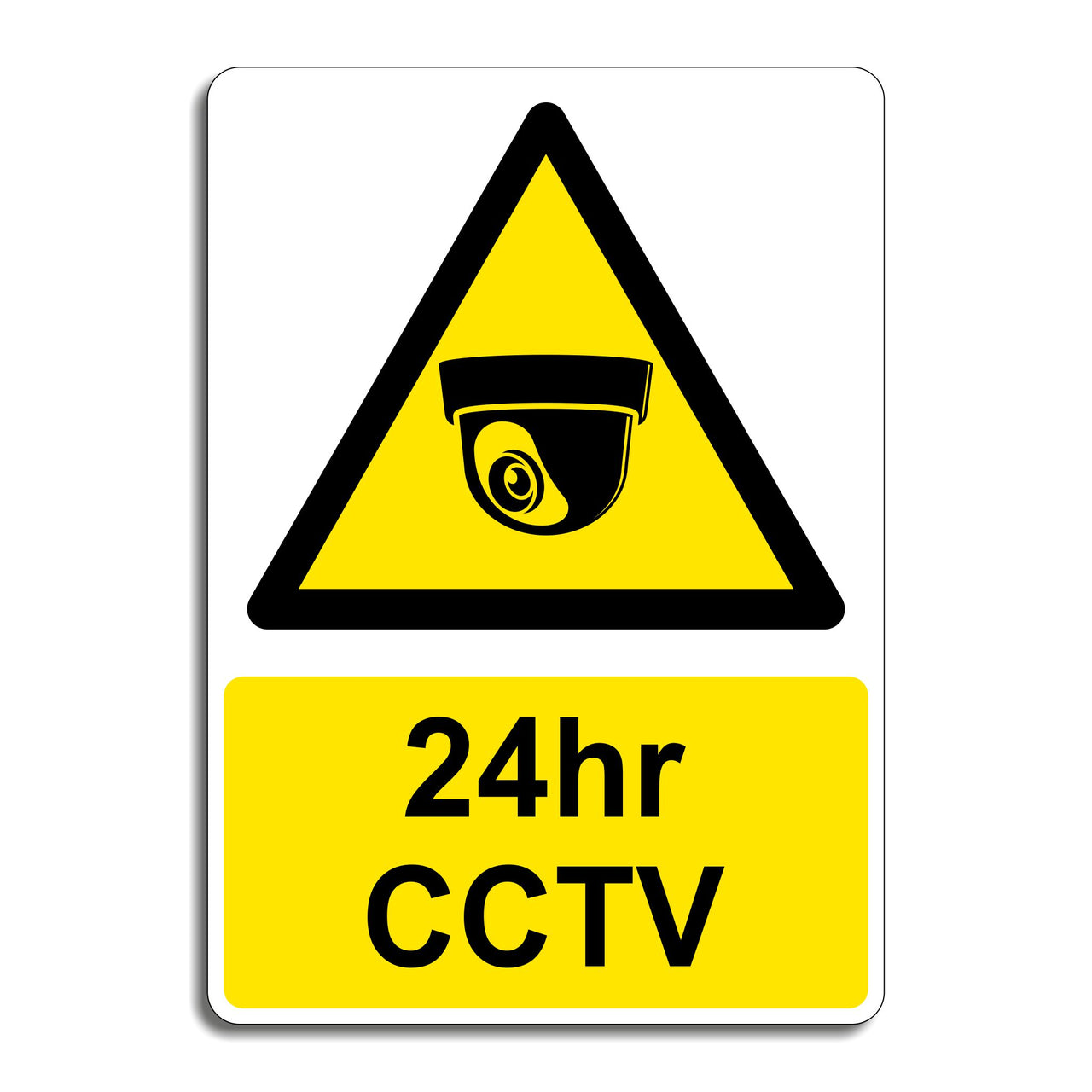 24r CCTV Sign