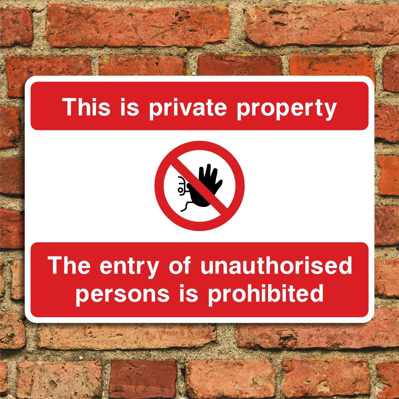 This is Private Property Sign