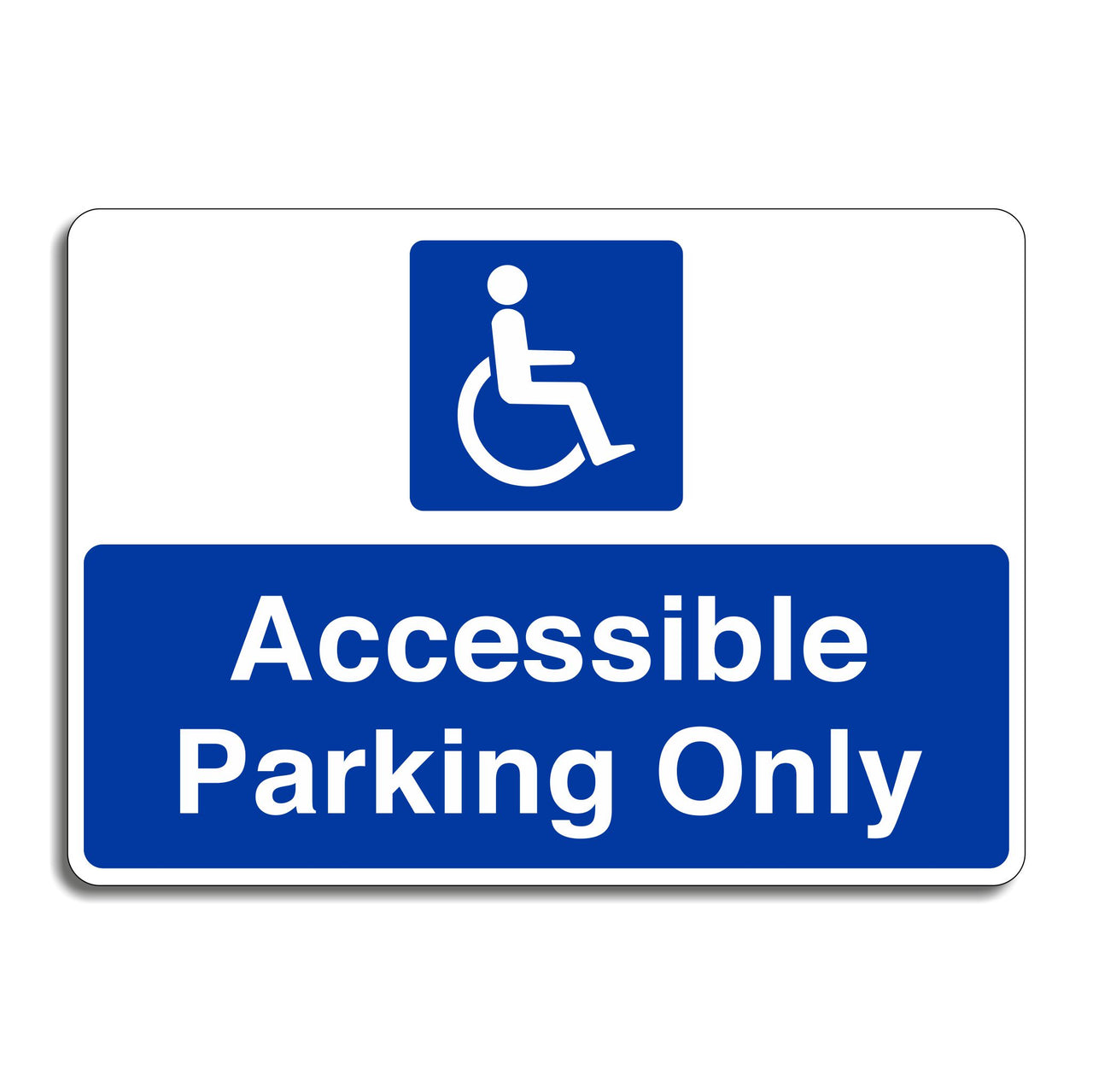 Accessible Parking Only Sign