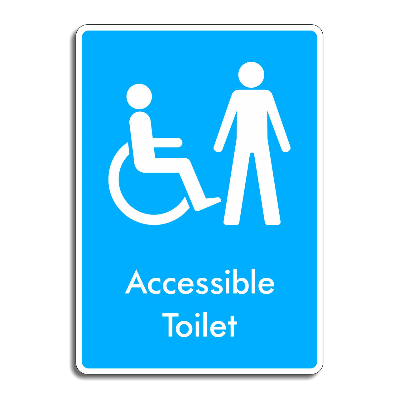 Male Accessible Toilet Sign