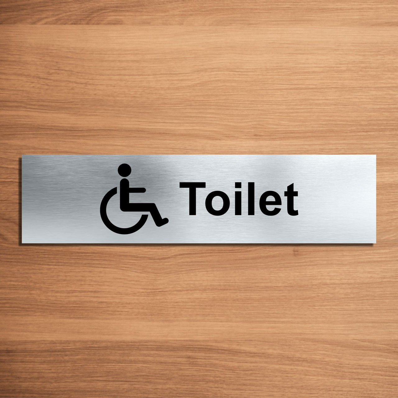 Disabled Toilet Door Sign