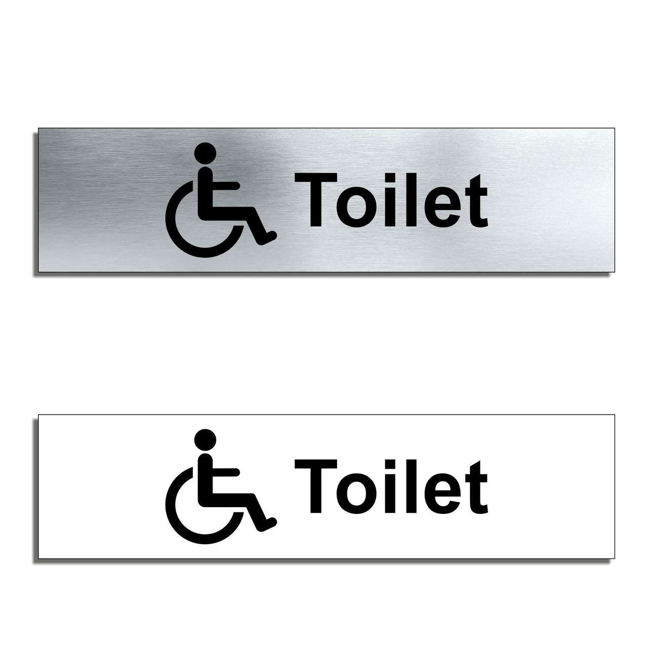Disabled Toilet Door Sign