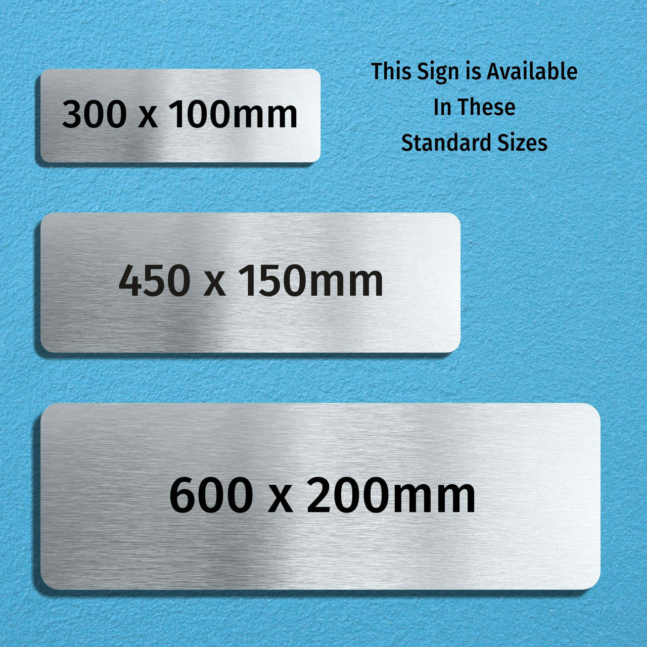 Brushed Silver Fire Exit Sign with Forward Left Arrow