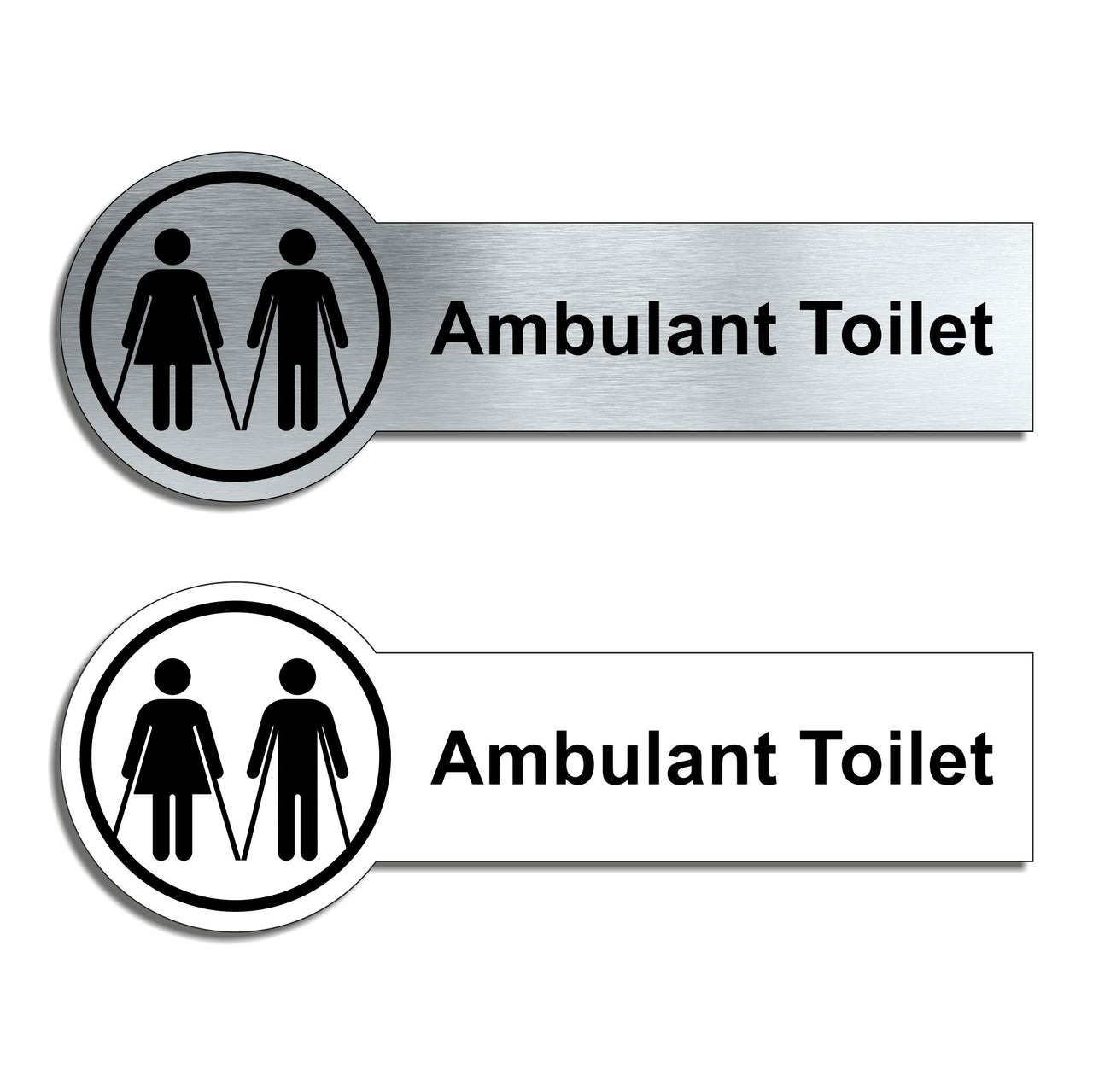 Unisex Ambulant Toilet Door Sign