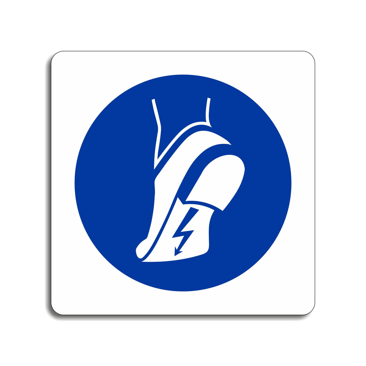 Wear Anti-Static Footwear Sign