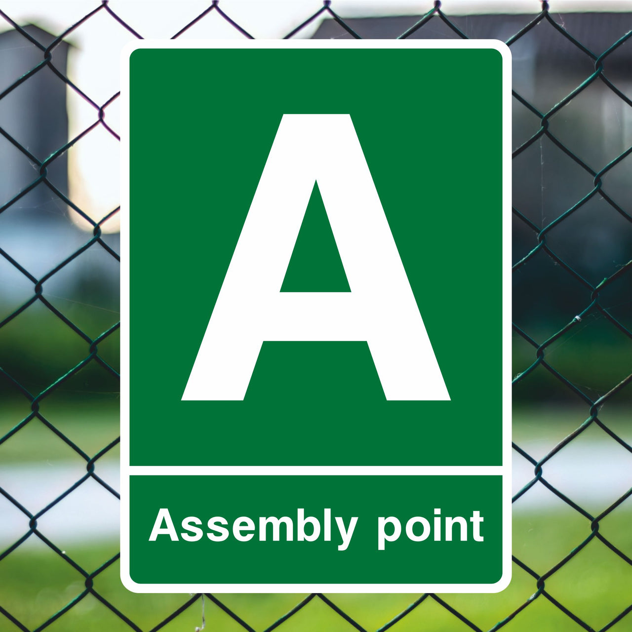 Assembly Point Sign - A