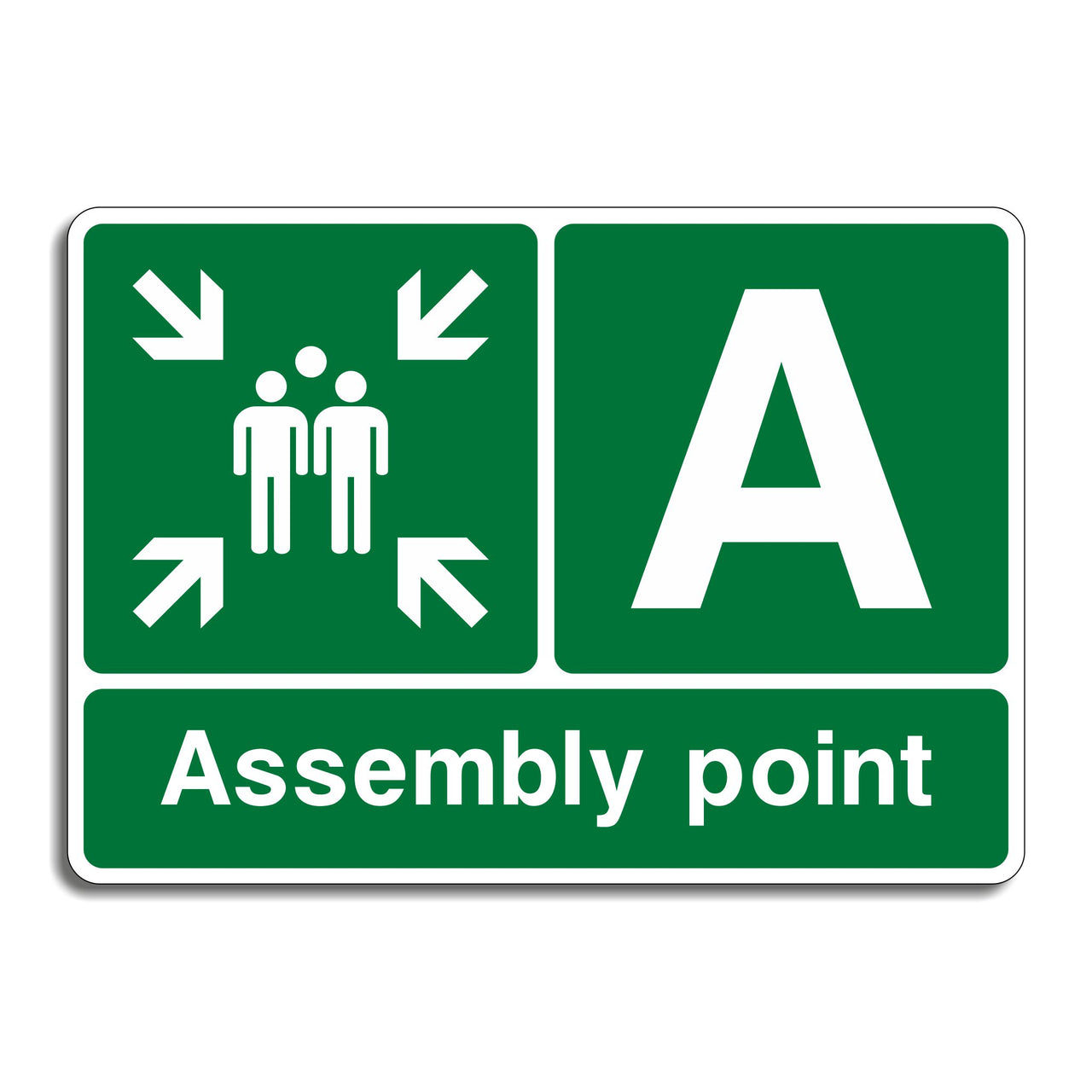 Assembly Point A Sign