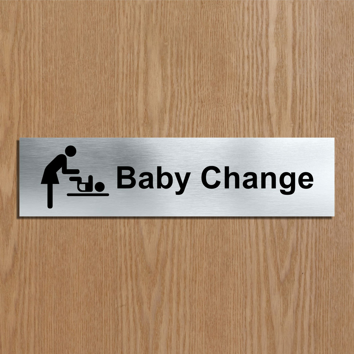 Activity Change Sign Baby Change Door Sign