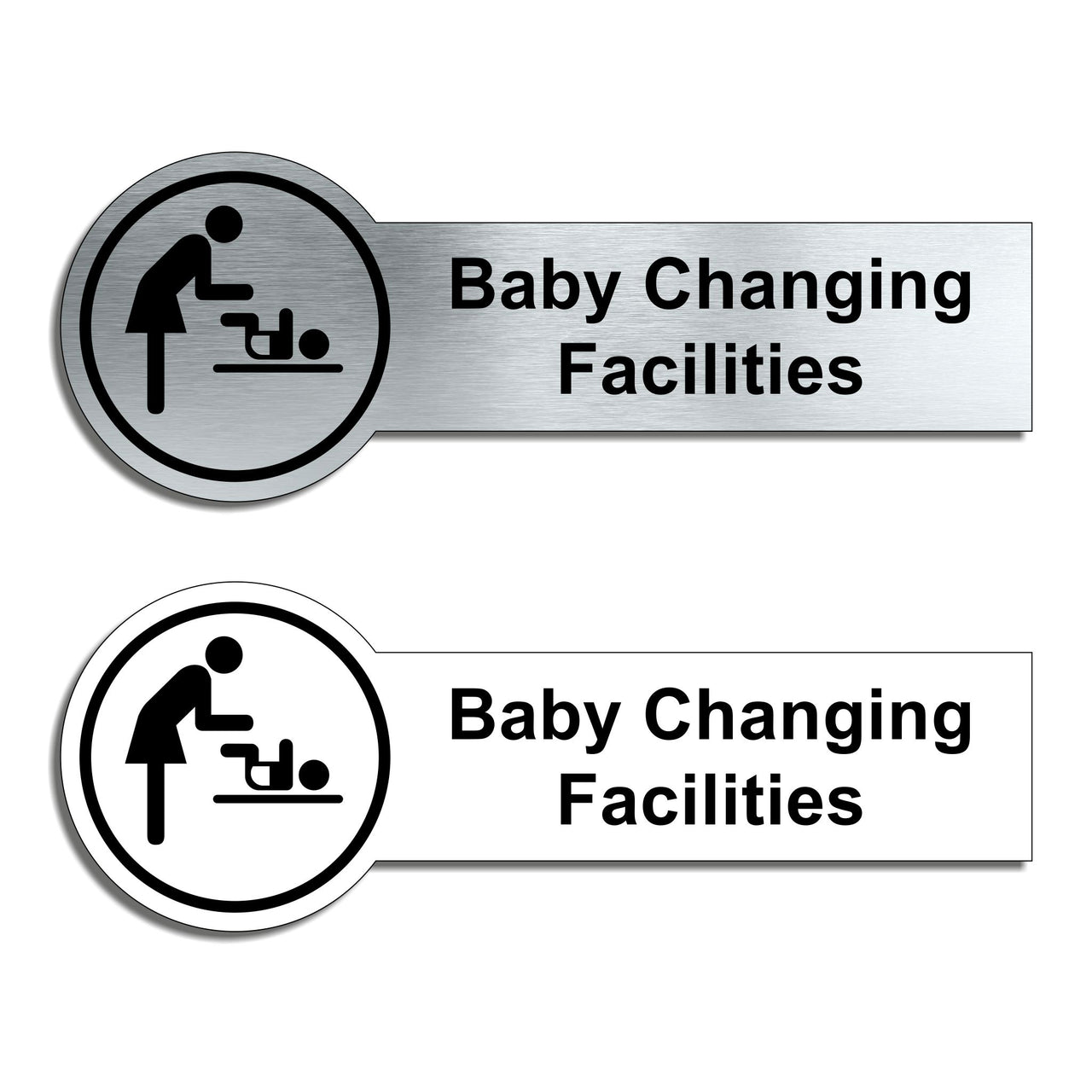 Baby Changing Facilities Door Sign