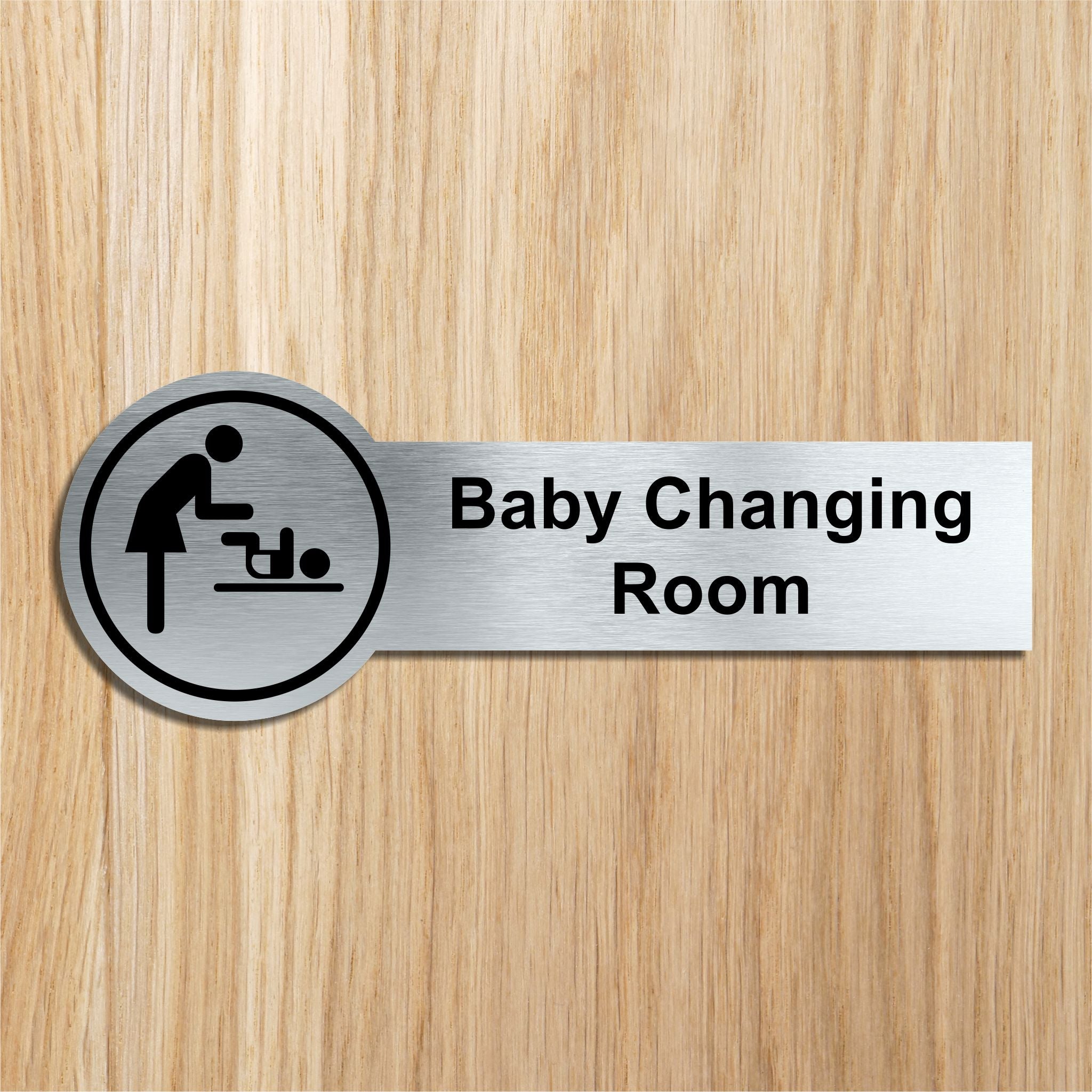Baby Changing Room Door Sign
