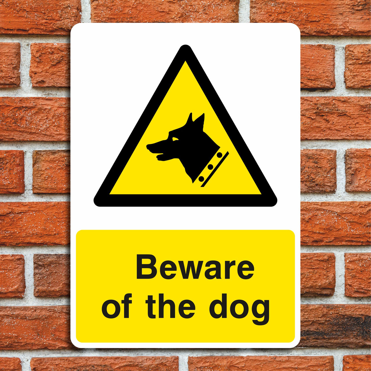 Beware of the Dog Sign