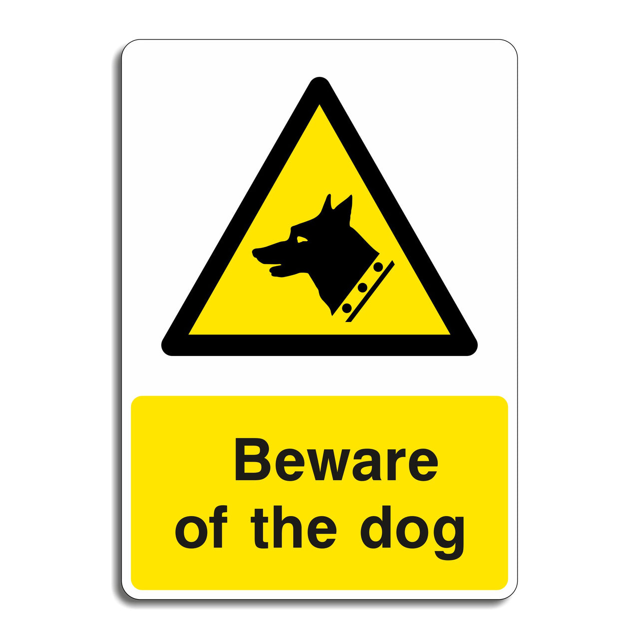 Beware of the Dog Sign