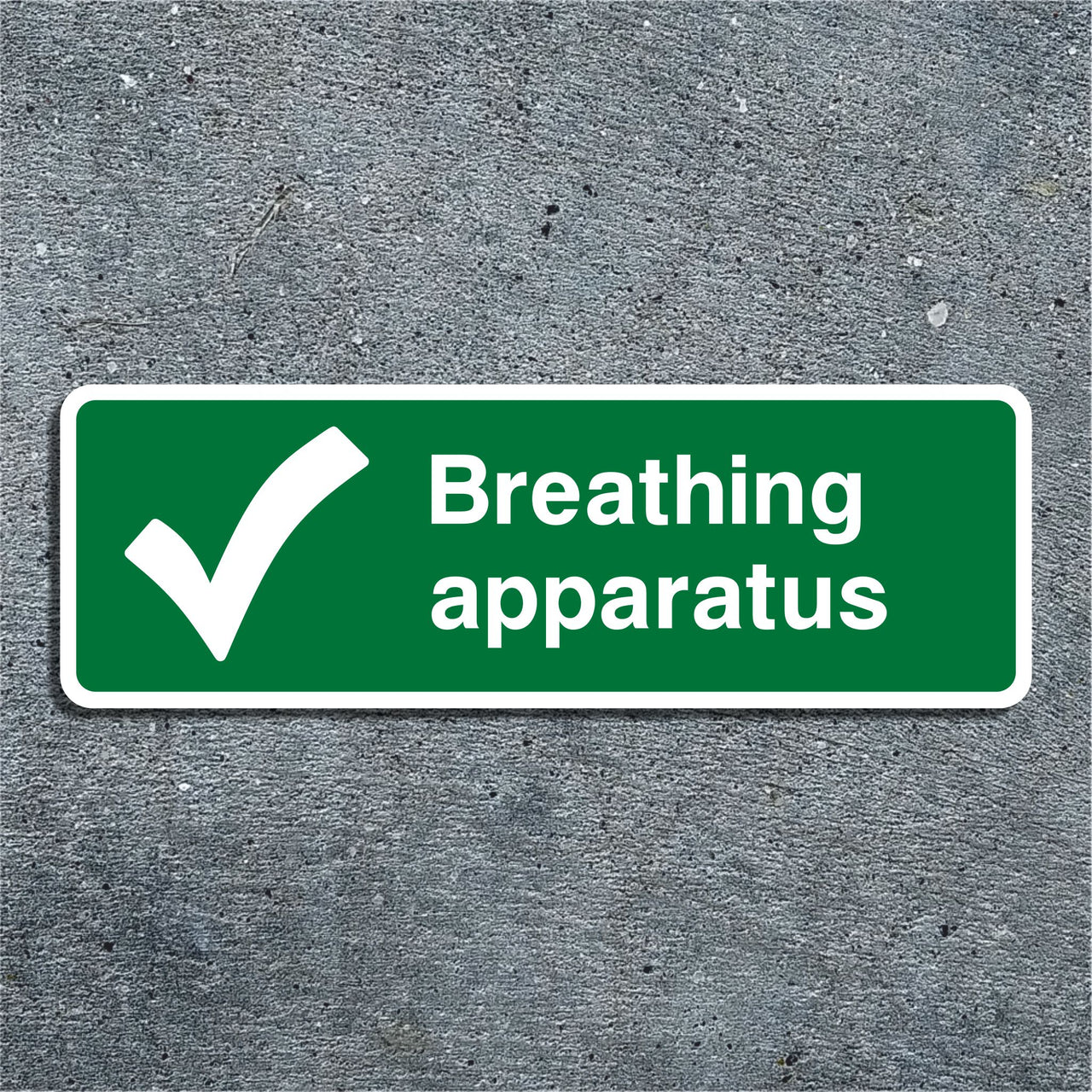Breathing Apparatus Sign