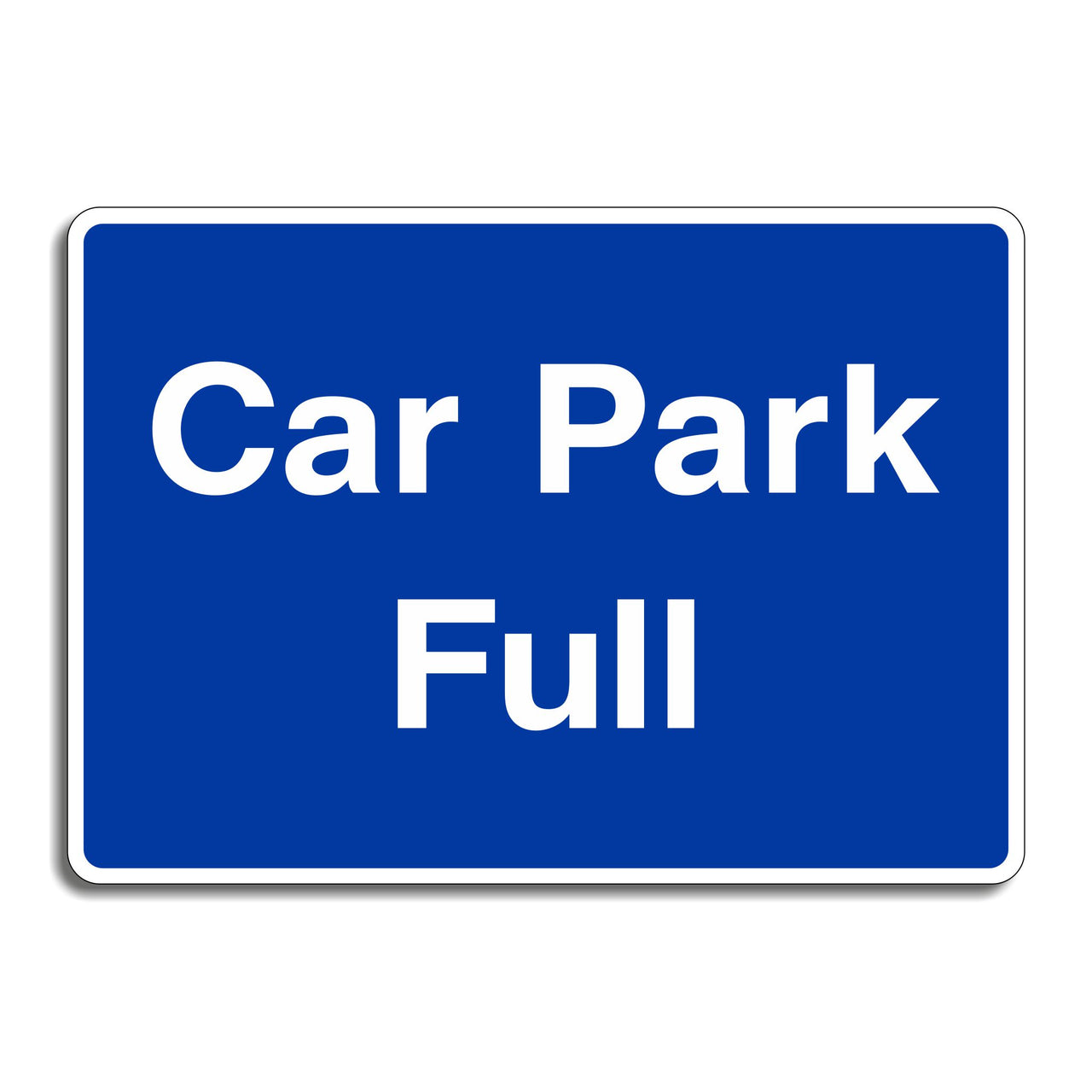 Car Park Full Sign