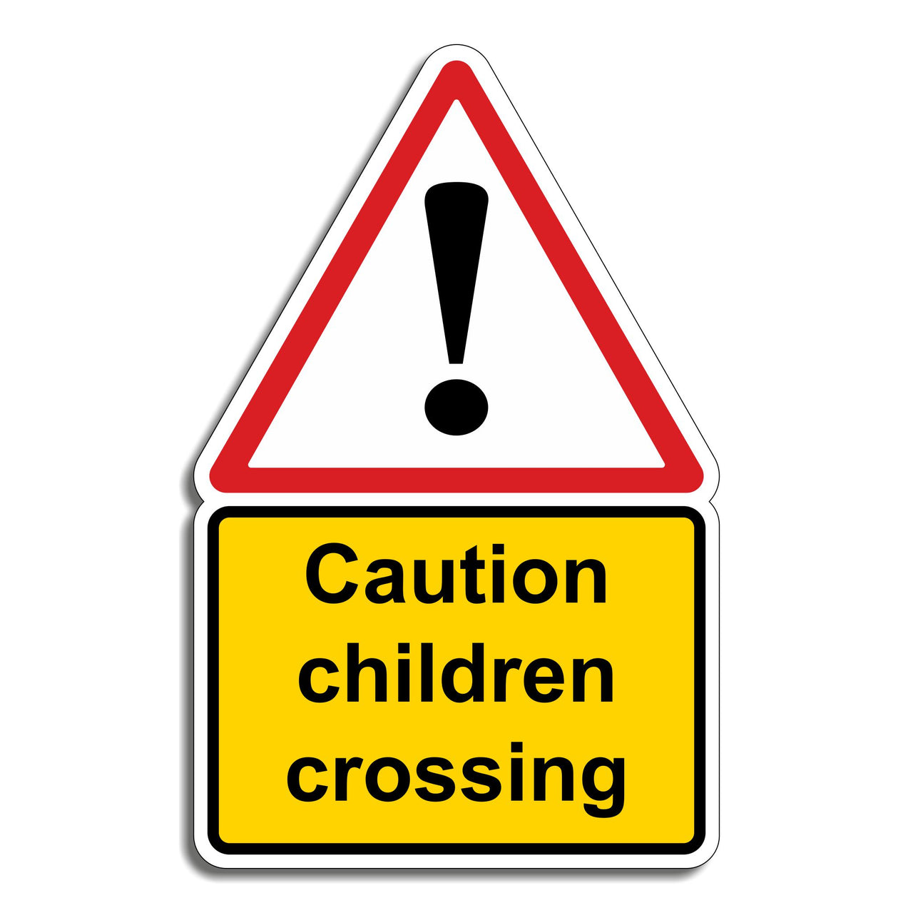 Caution Children Crossing Sign