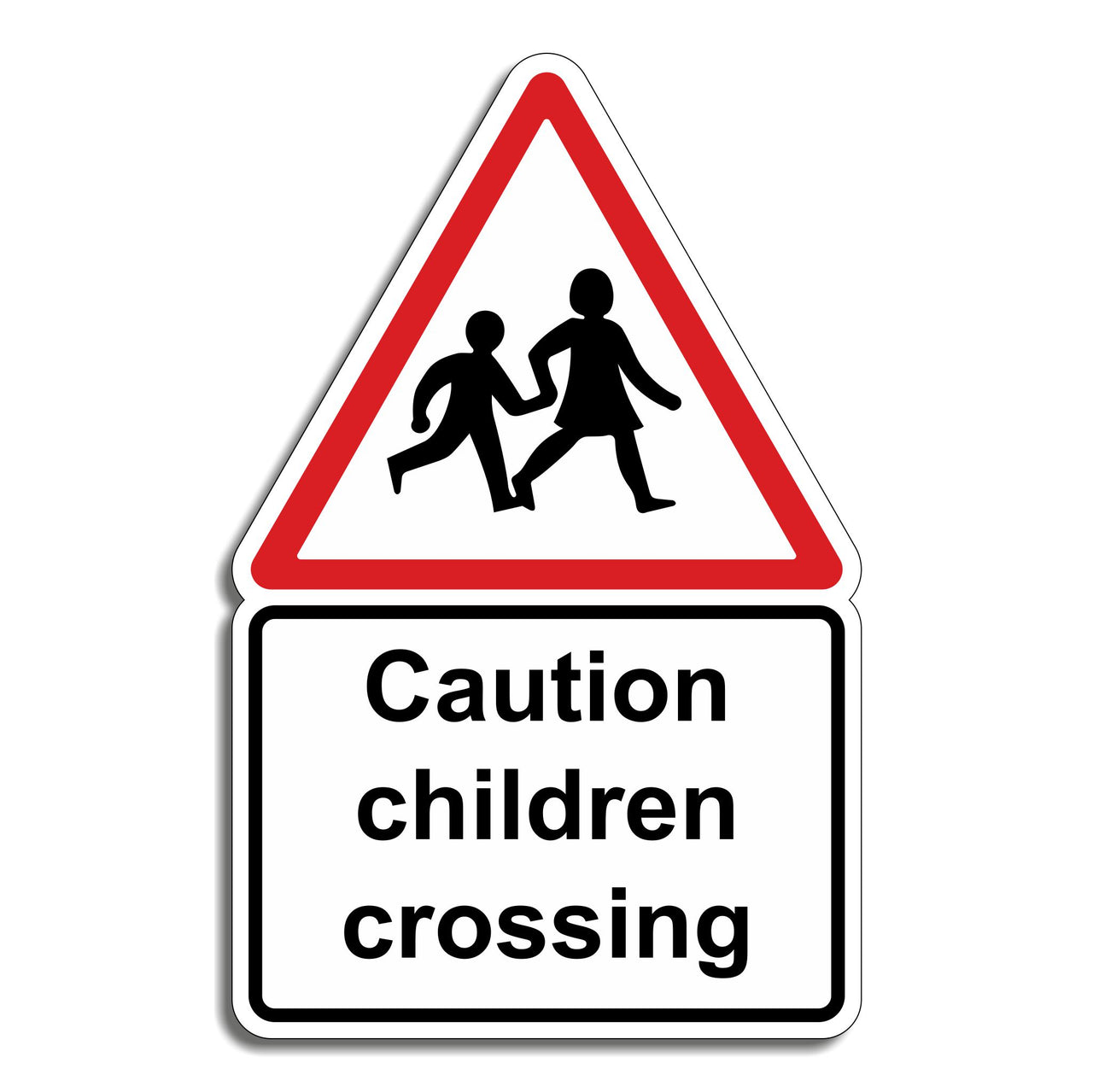 Caution Children Crossing Sign