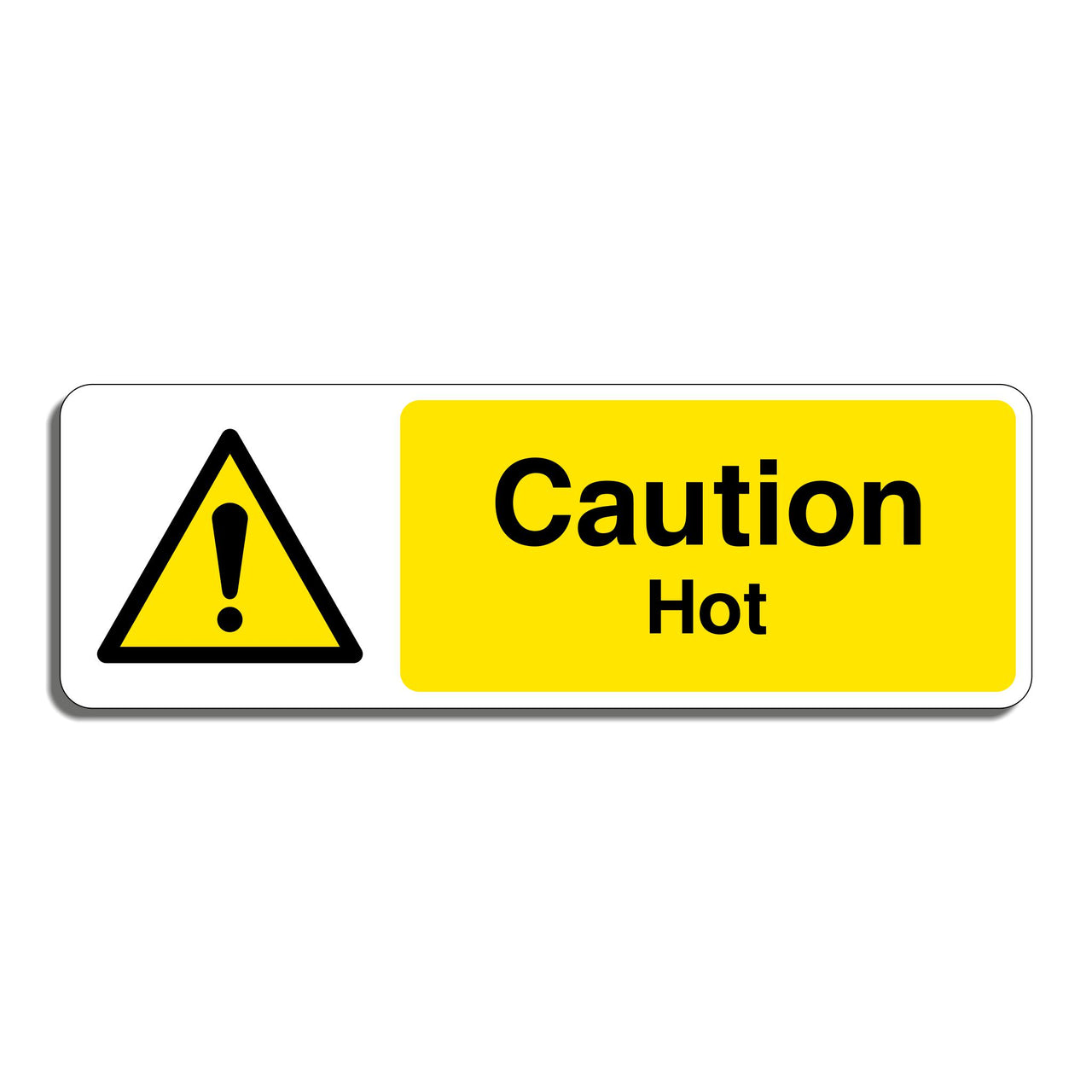 Caution Hot Sign
