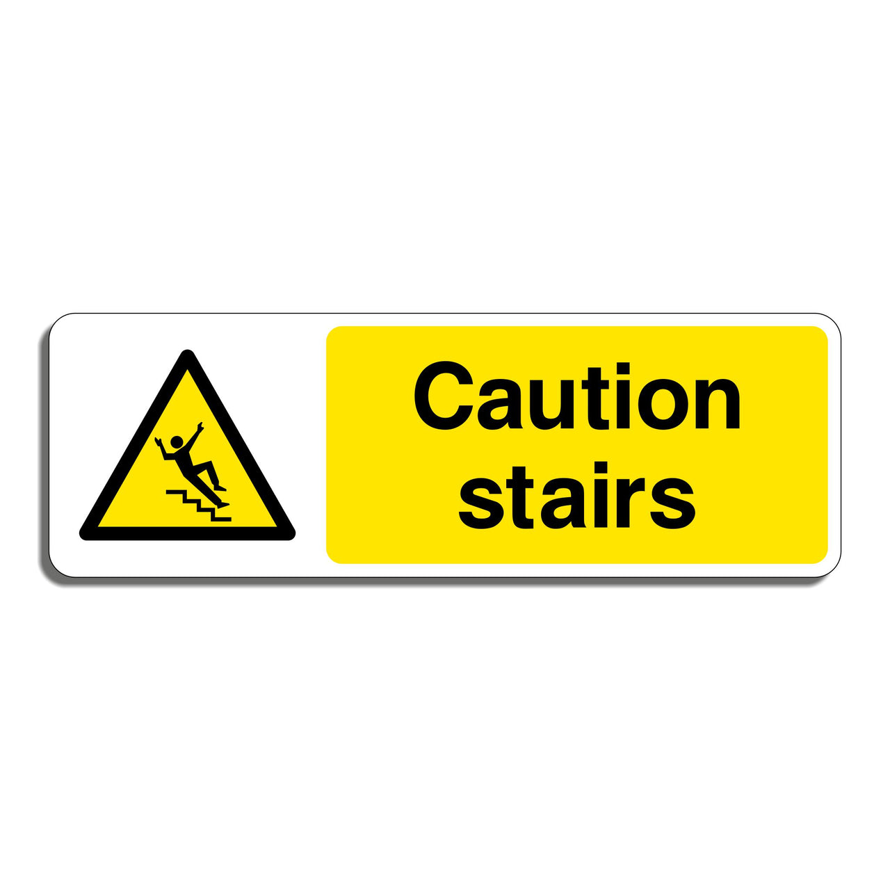 Caution Stairs Sign