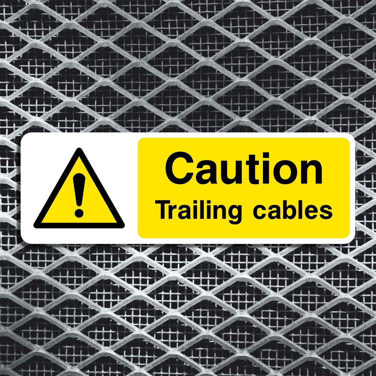 Caution Trailing Cables Sign