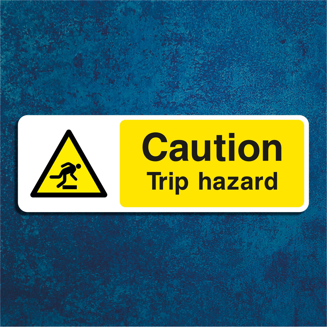 Caution Trip Hazard Hazard Warning Sign