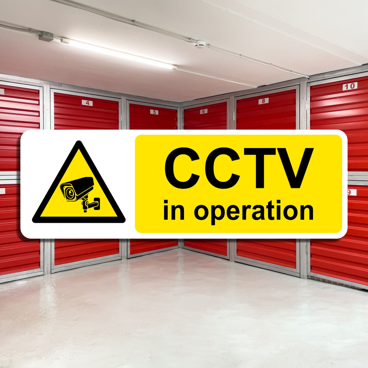 CCTV In Operation Sign