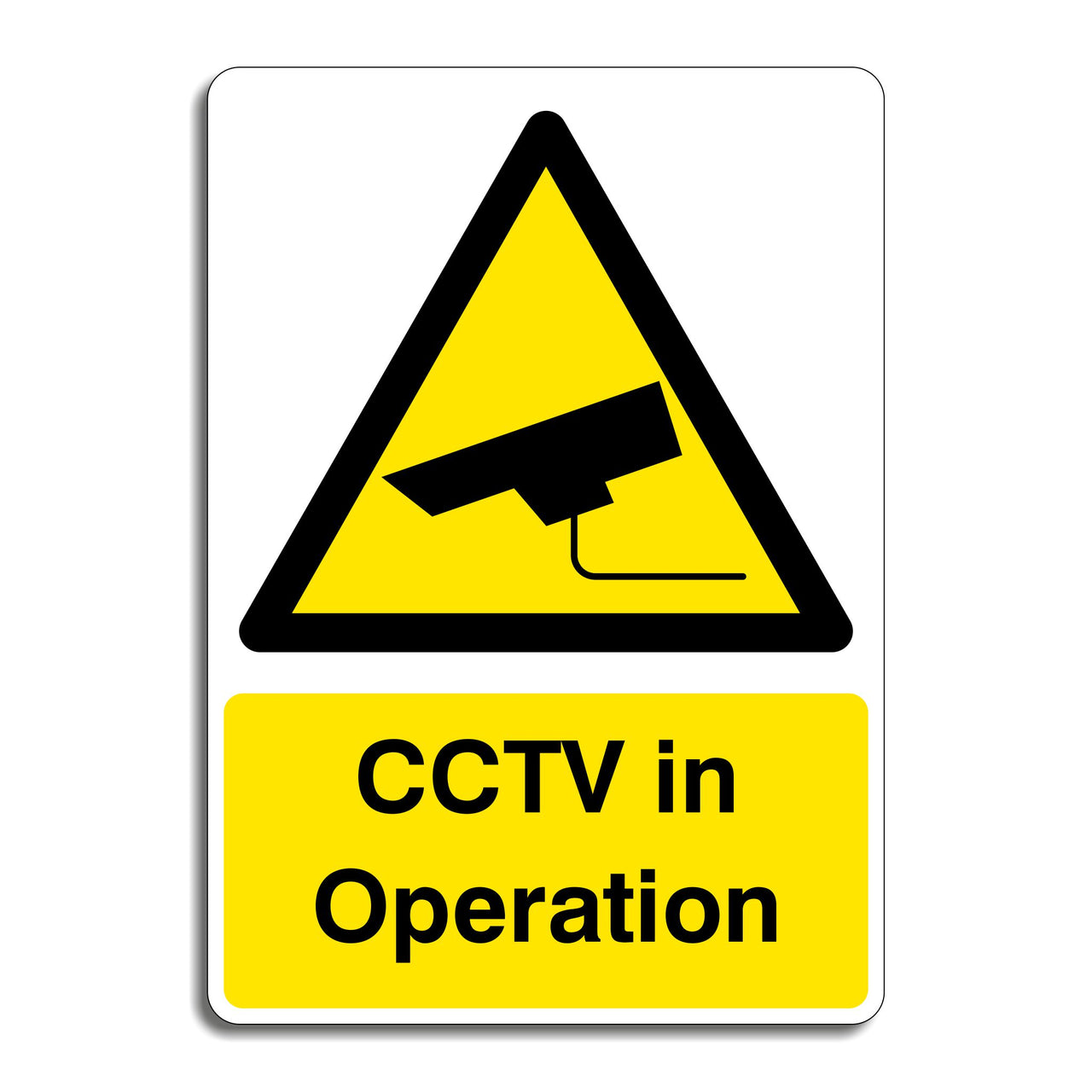 CCTV In Operation Sign