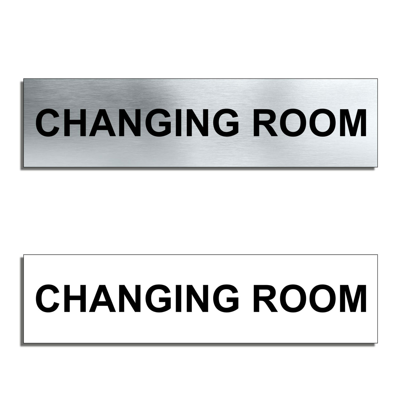 Changing Room Door Sign