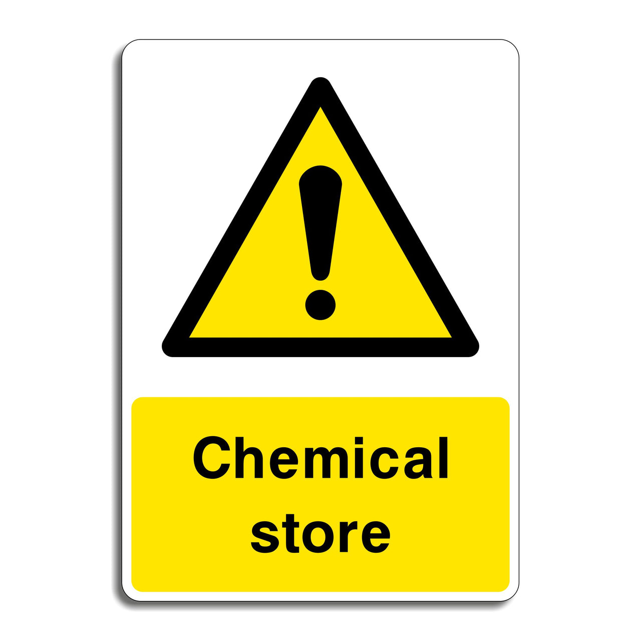 Chemical Store Sign