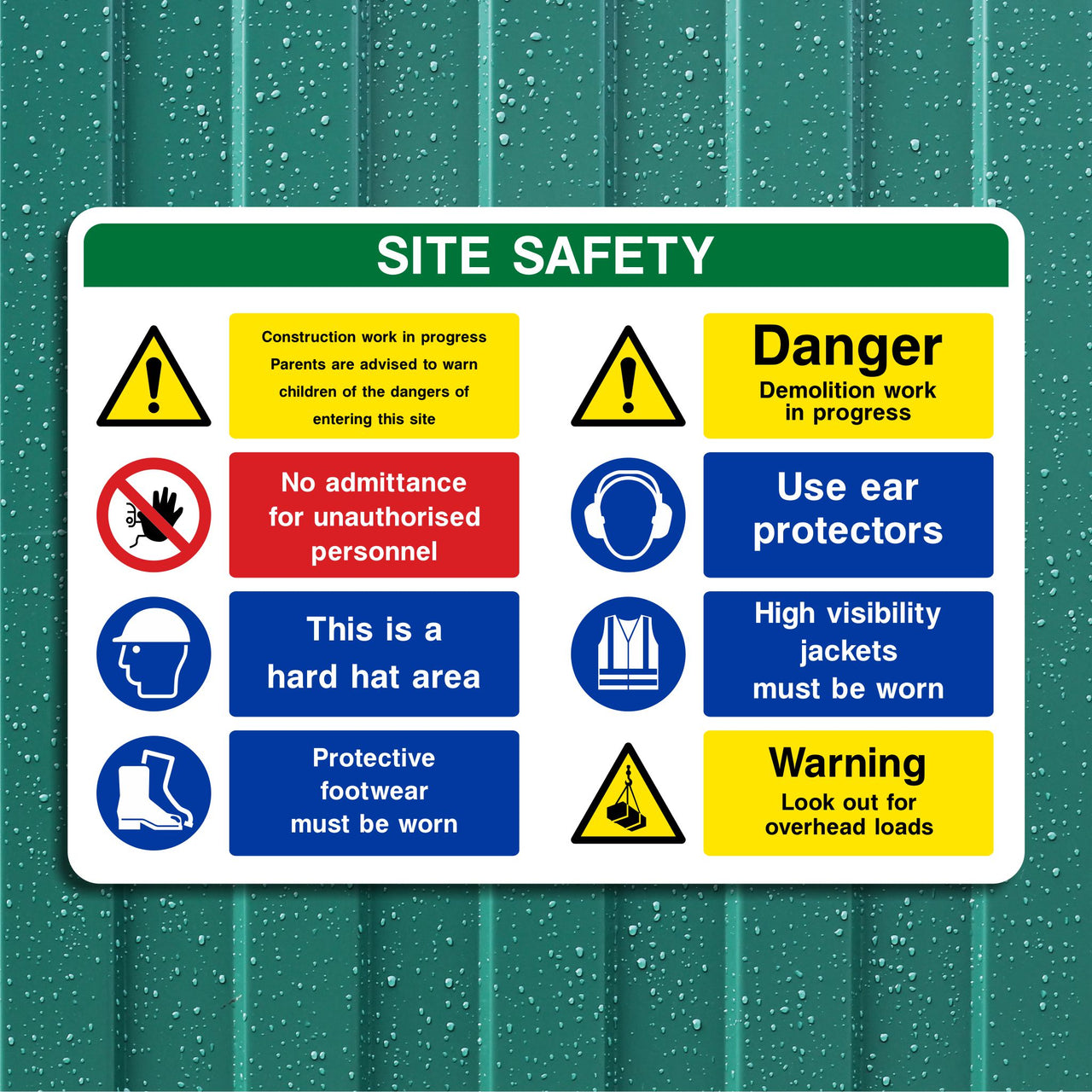 Site Safety Construction Work in Progress