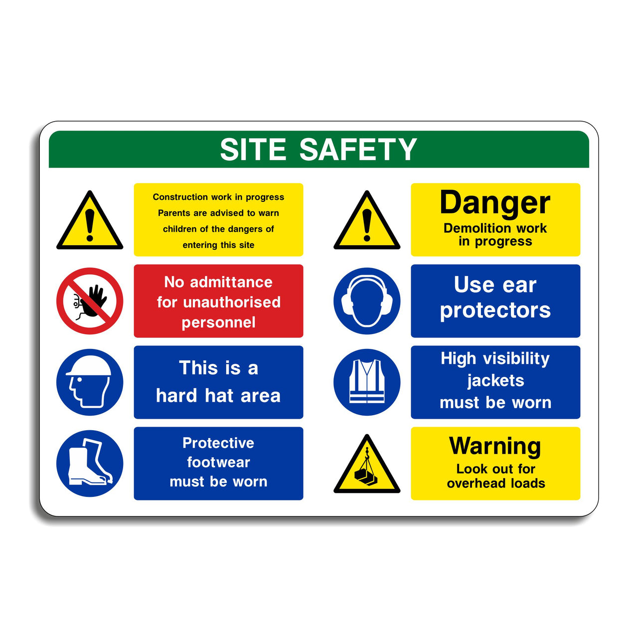 Site Safety Construction Work in Progress