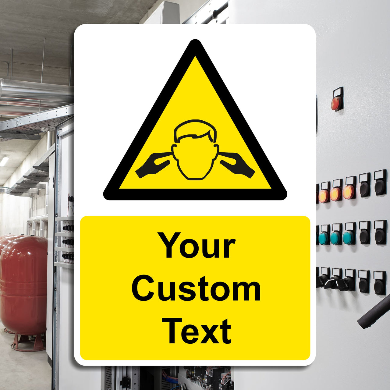 Custom High Noise Levels Signs - Add Your Own Text