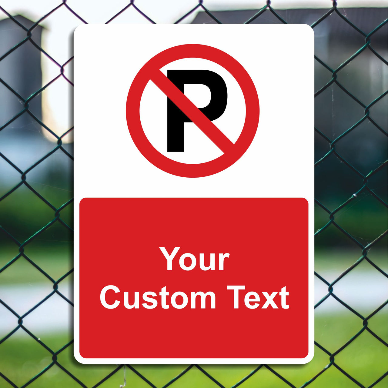 Custom Parking Sign - Add Your Own Words