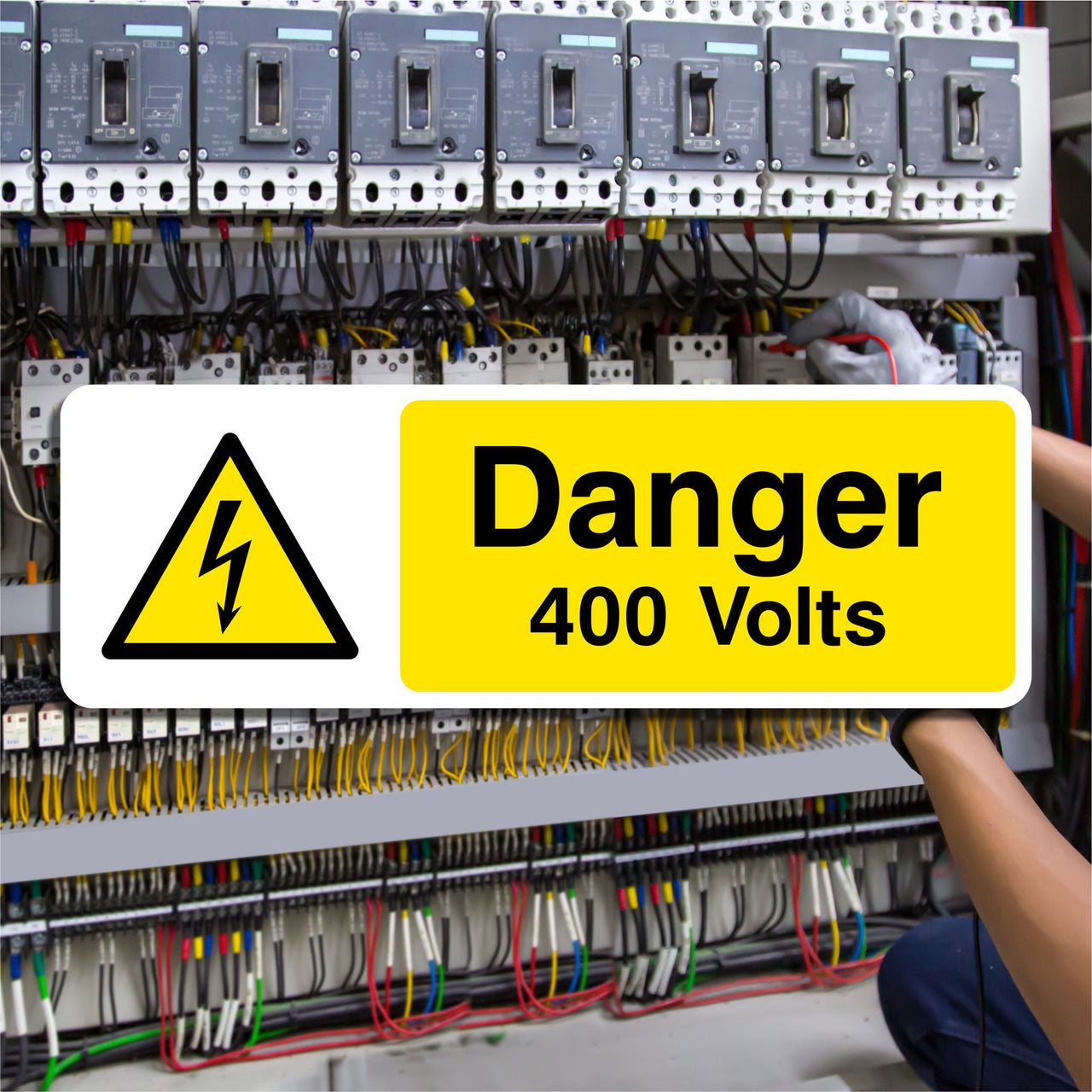 Danger 400 Volts Sign