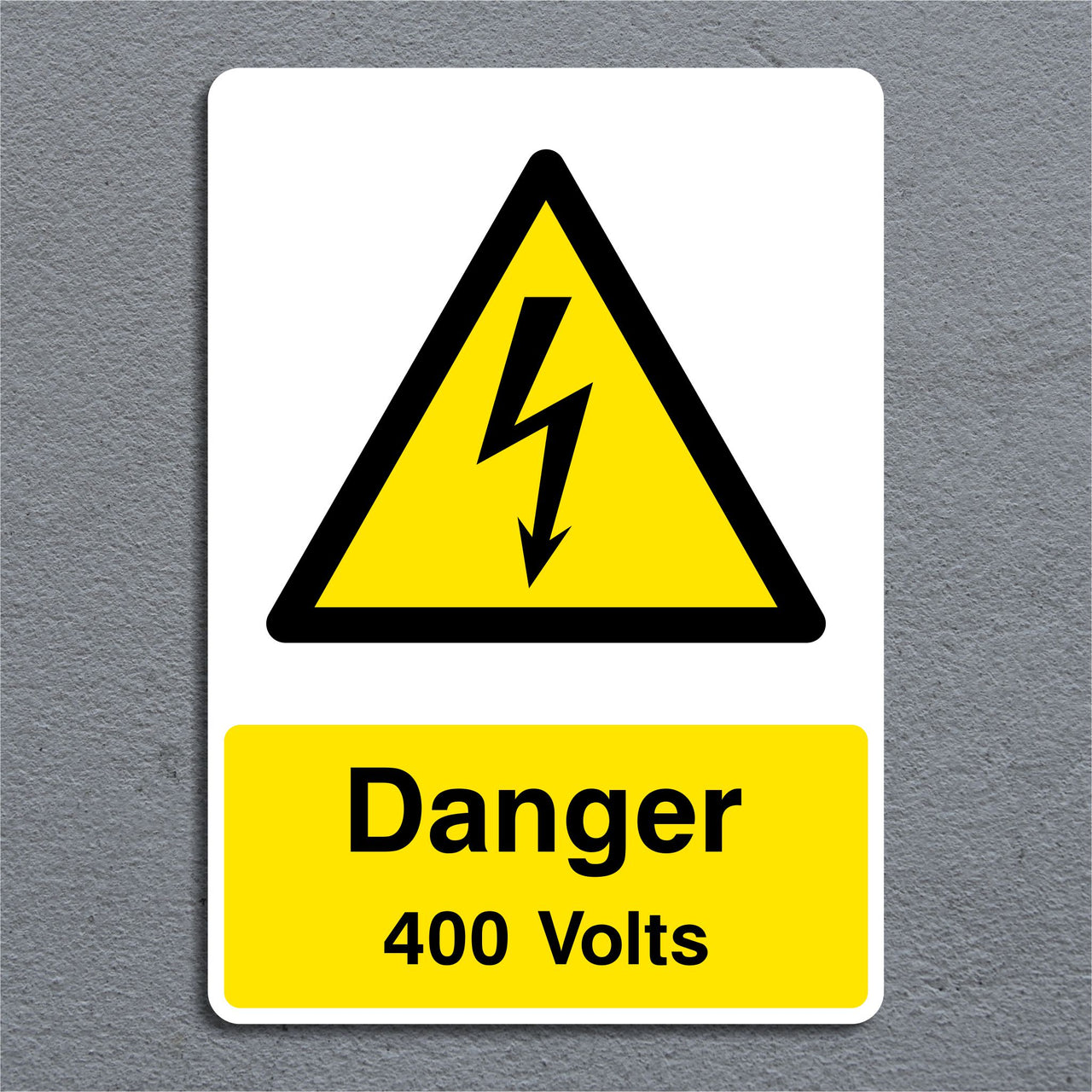 Danger 400 Volts Sign