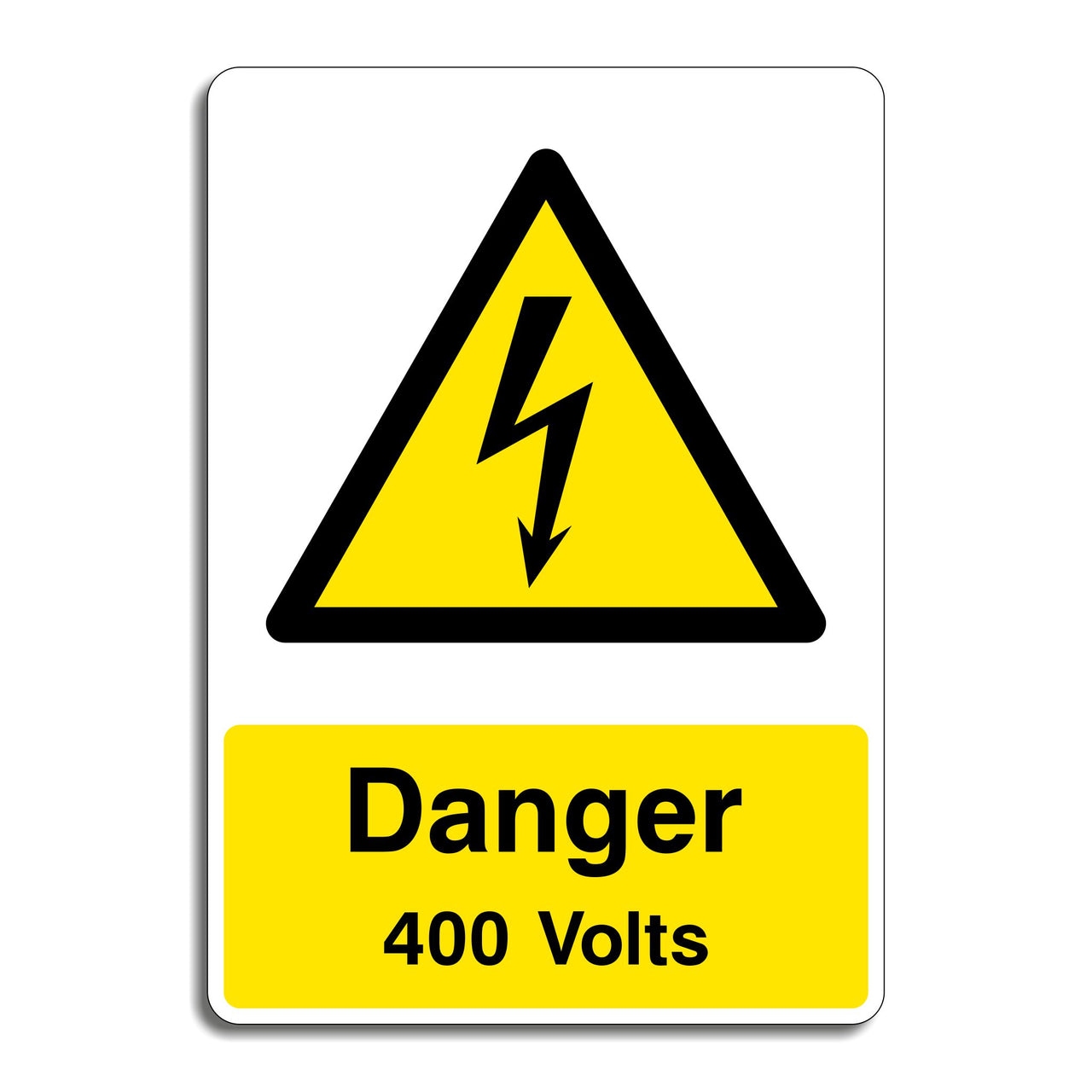 Danger 400 Volts Sign