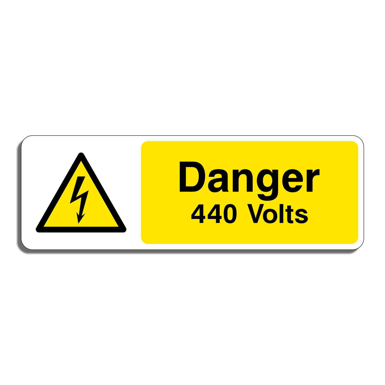 Danger 440 Volts Sign
