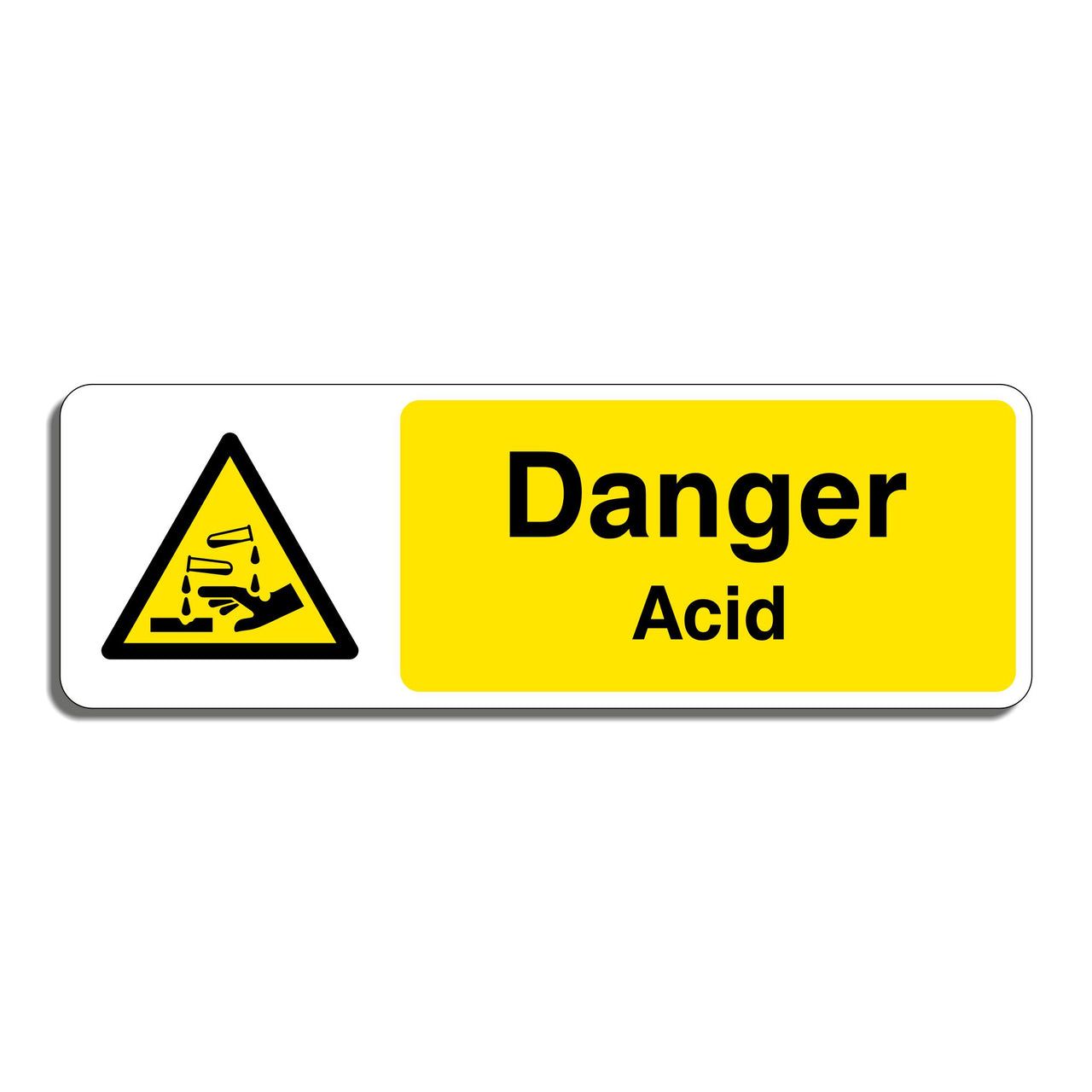 Danger Acid Sign