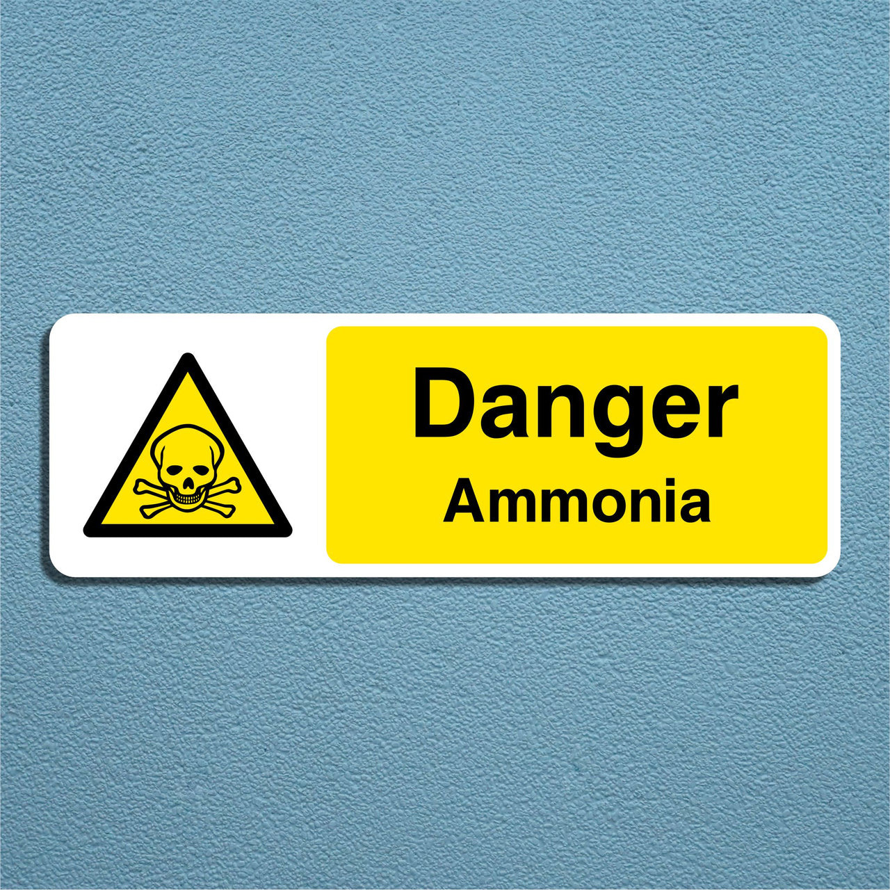 Danger Ammonia Sign