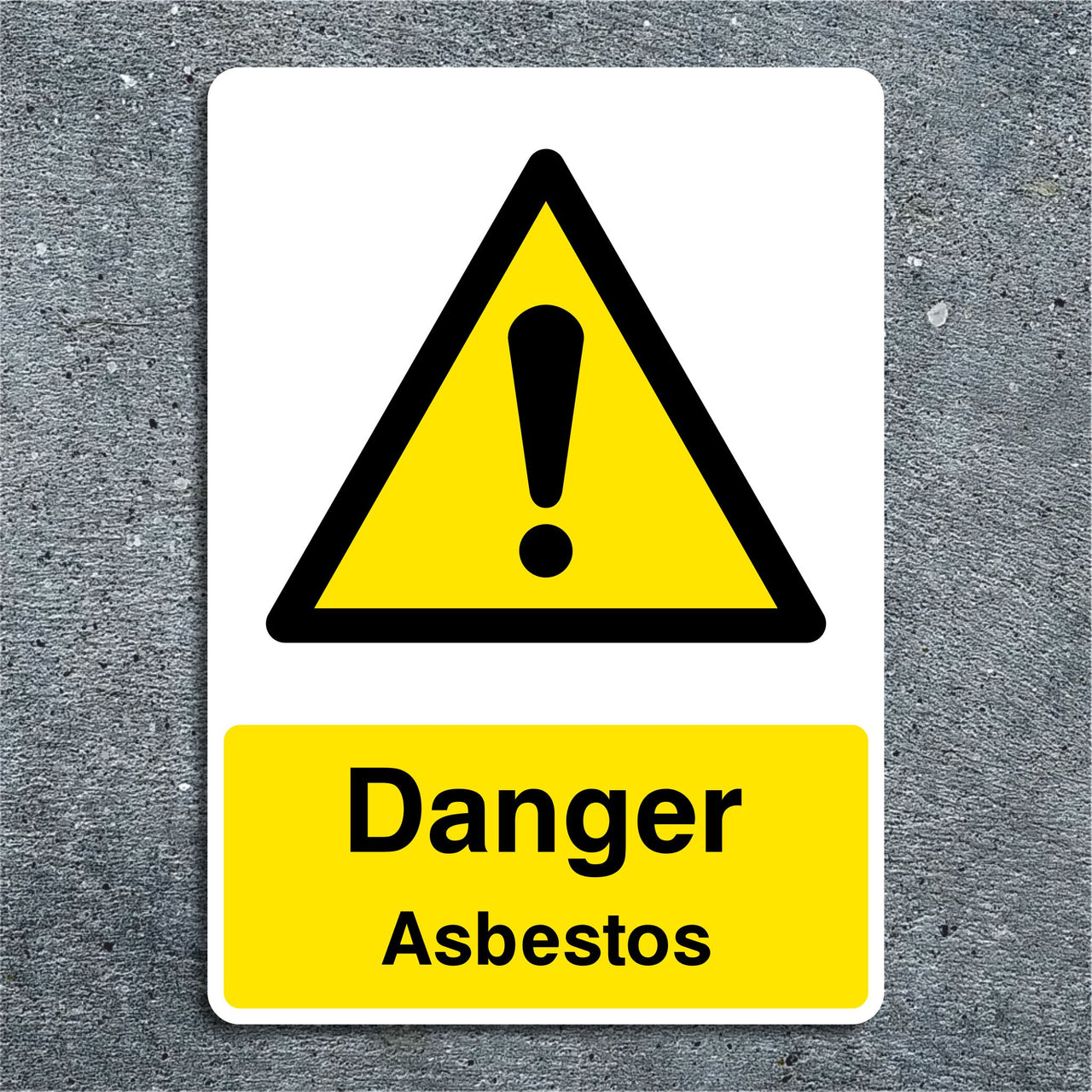 Danger Asbestos Sign