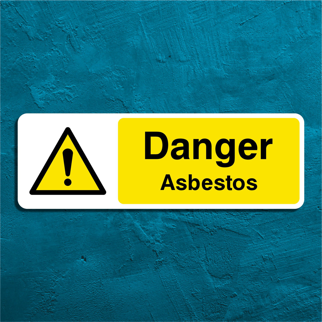 Danger Asbestos Hazard Warning Sign