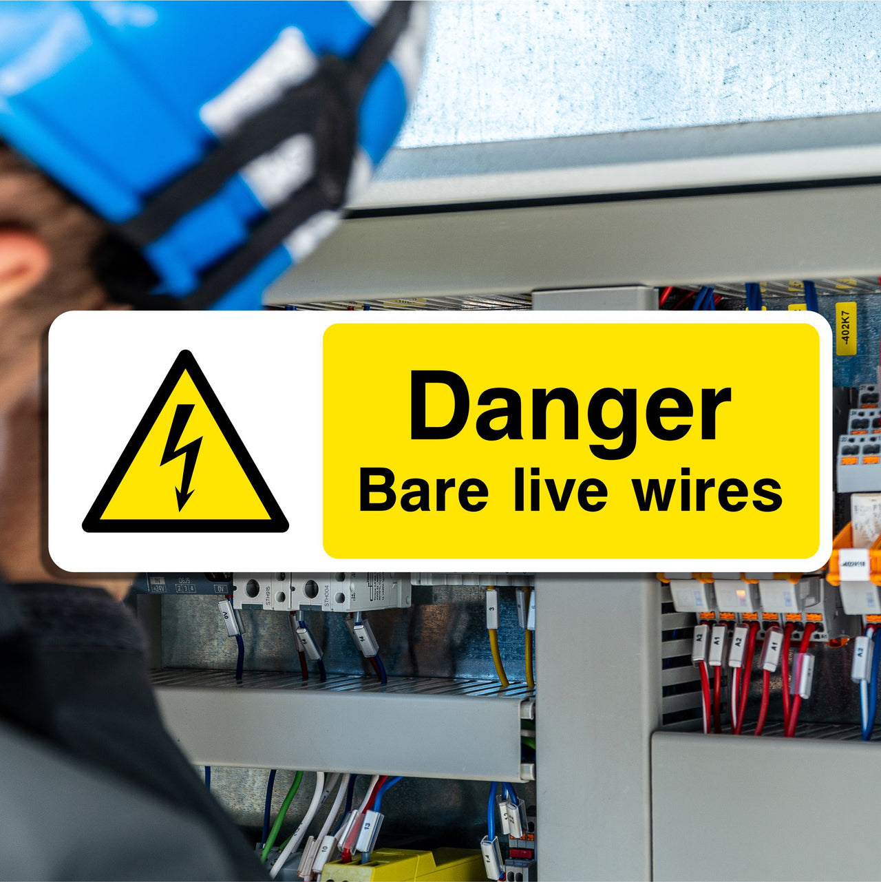 Danger Bare Live Wires Sign