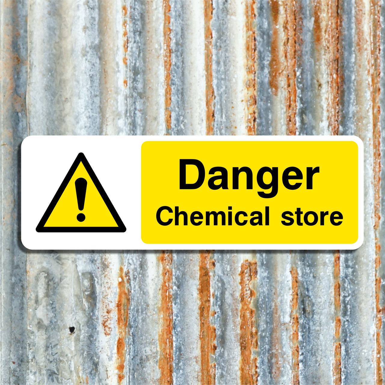 Danger Chemical Store Sign