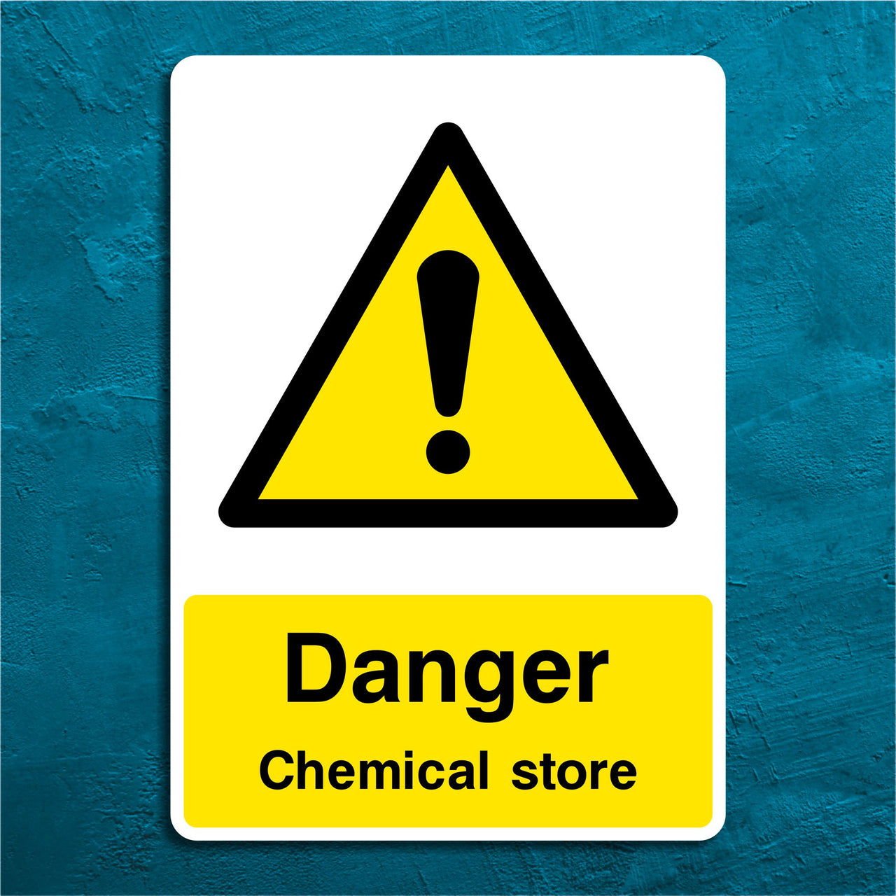 Danger Chemical Store Sign