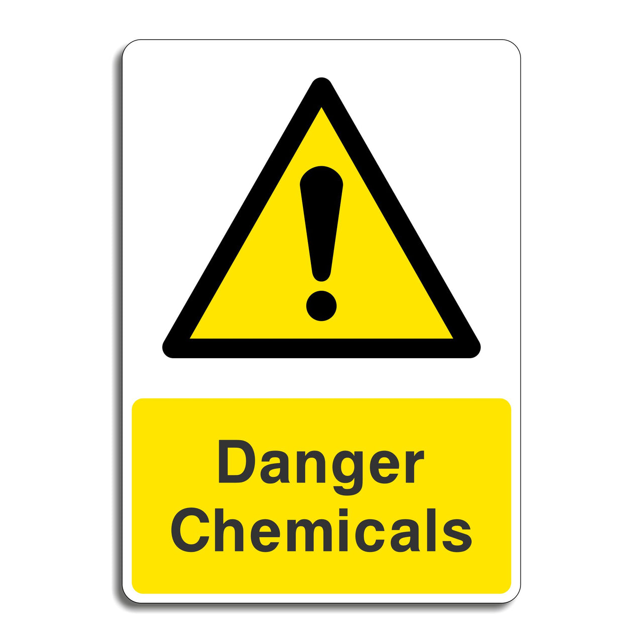 Danger Chemicals Sign