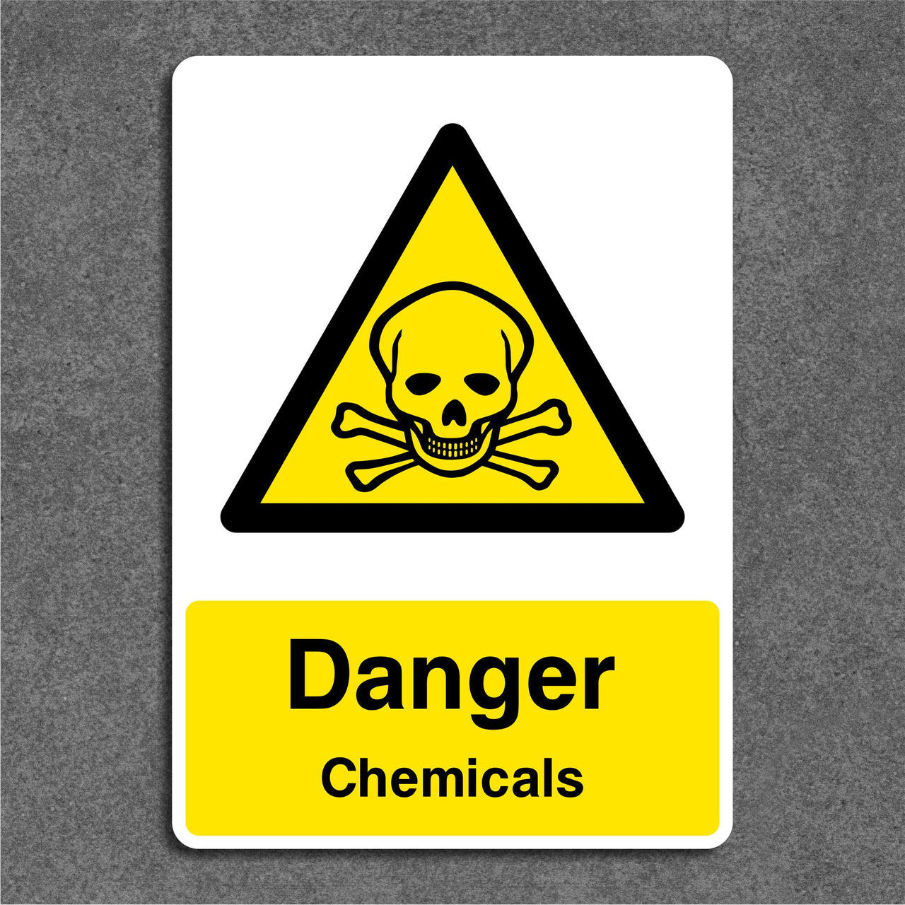 Danger Chemicals Sign